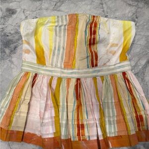 Hunter Bell Multicolor Vera Top Abstract Stripe